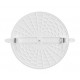 Downlight panel LED Redondo SIN MARCO 120mm 18W corte ajustable 70 a 105mm